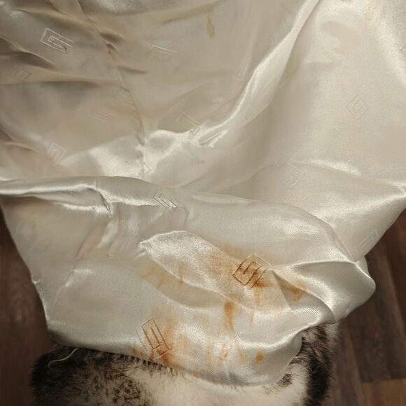 Faux Fur Mid length Coat sz 1X - Picture 8 of 8